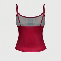 Camisole Sexy filles chaudes amérique imprimer Grunge haut court Vintage Punk mince haut court femme débardeur bébé t-shirt 2000s Y2k Emo Harajuku 4