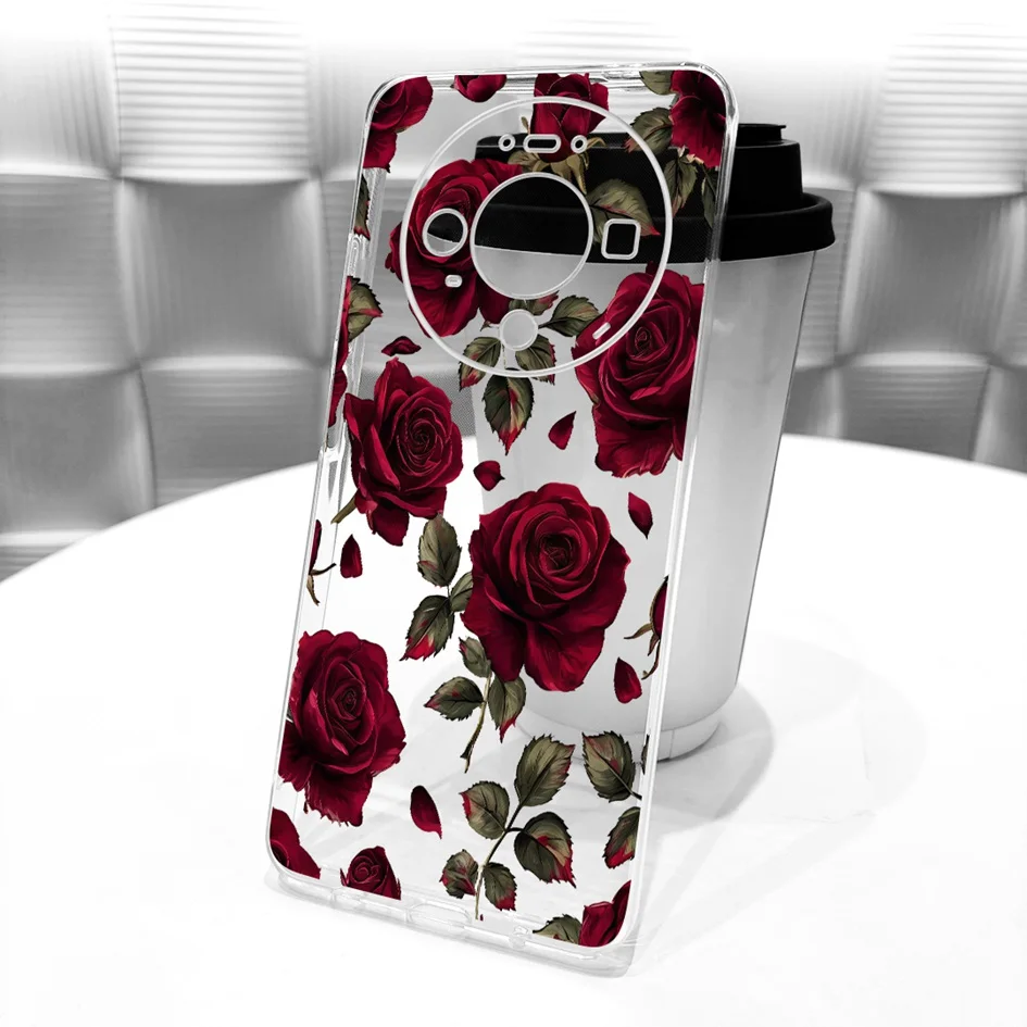 Floral Bowknot Soft Silicone Clear Phone Case - New Fashion 2025 Edition