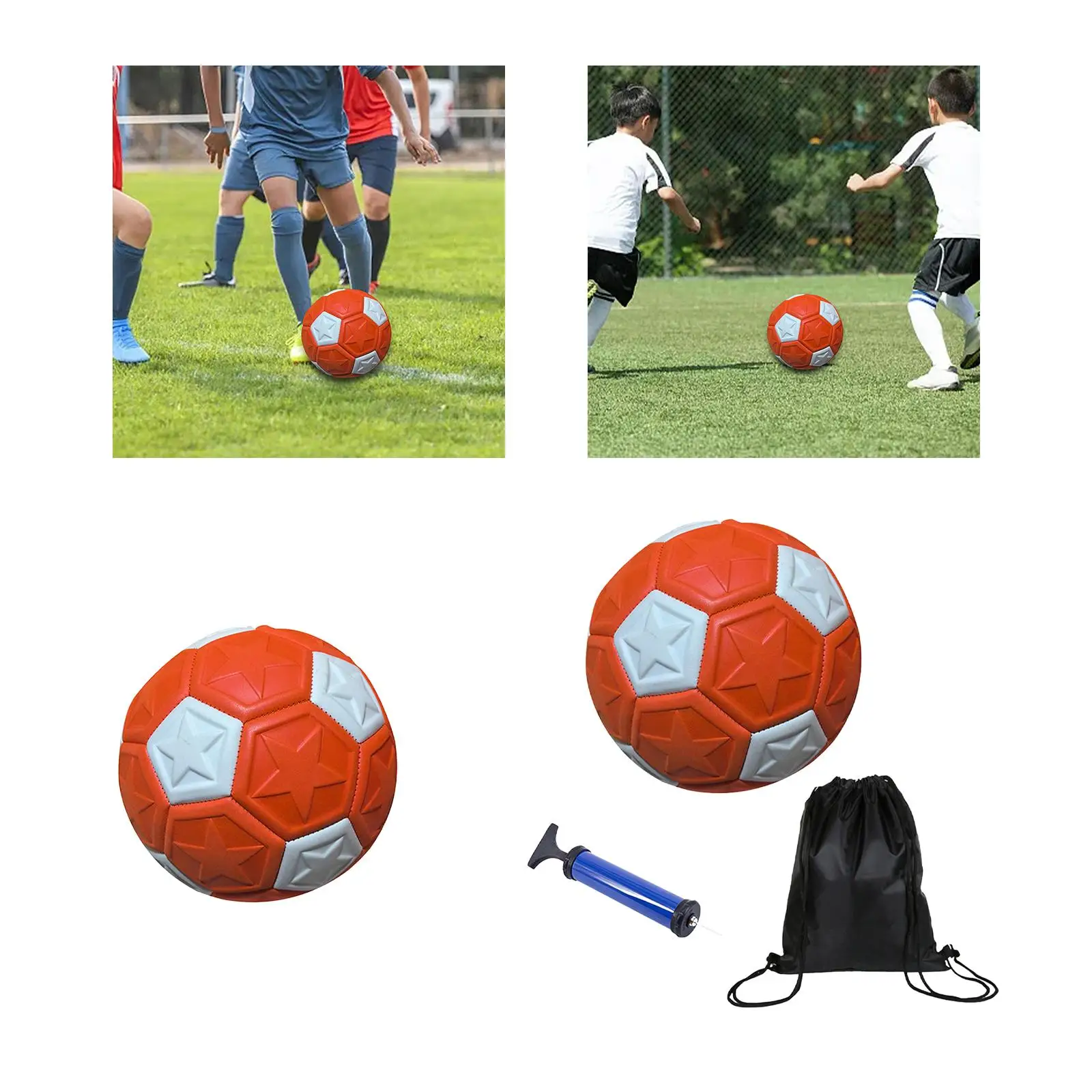Soccer Ball Futsal Training Size 4 Sports Ball for Aged 5 6 7 8 9 10 11 12 13 Soccer Ball Futsal Training Size 4 Sports Ball for Aged 5 6 7 8 9 10 11 12 13