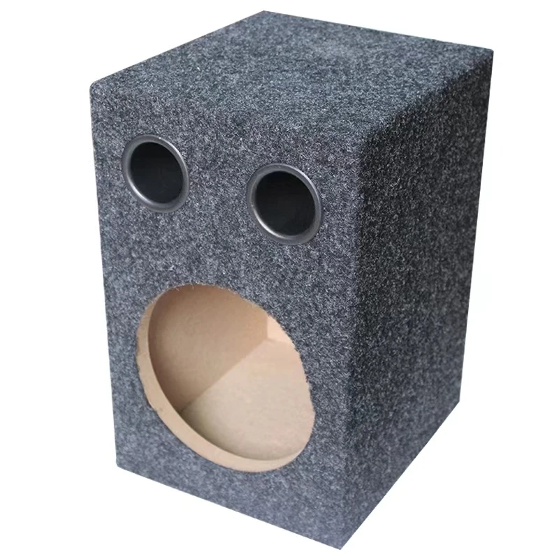 DIY 4inch 5inch 6.5inch Double-Position Ventilation Hole Treble Installation Desk Desktop Audio Box
