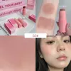 Velvet Matte Smooth Blush Stick Long-lasting And Low Saturation Natural Makeup Effect And Easy To Apply 4
