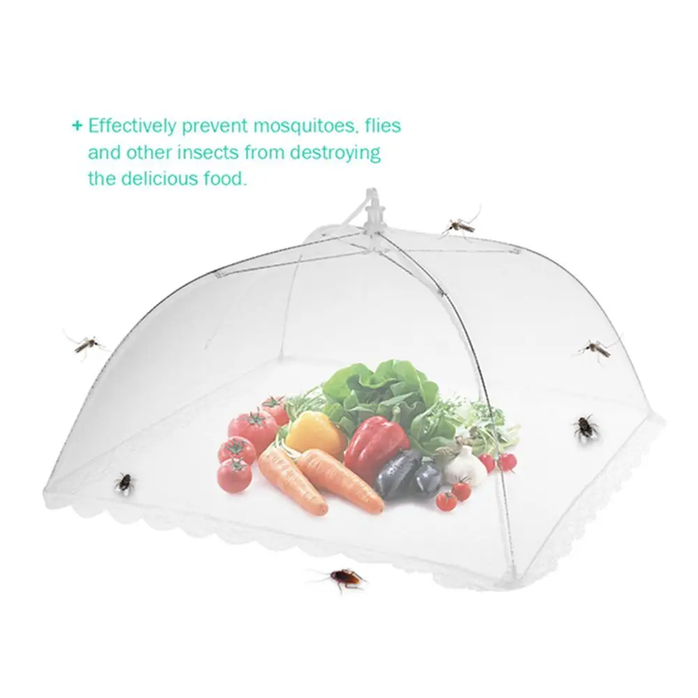 Umbrella Household Cookout Anti Flies Picnic for Home Food Cover Food Protector Kitchen Helper Anti Mosquito