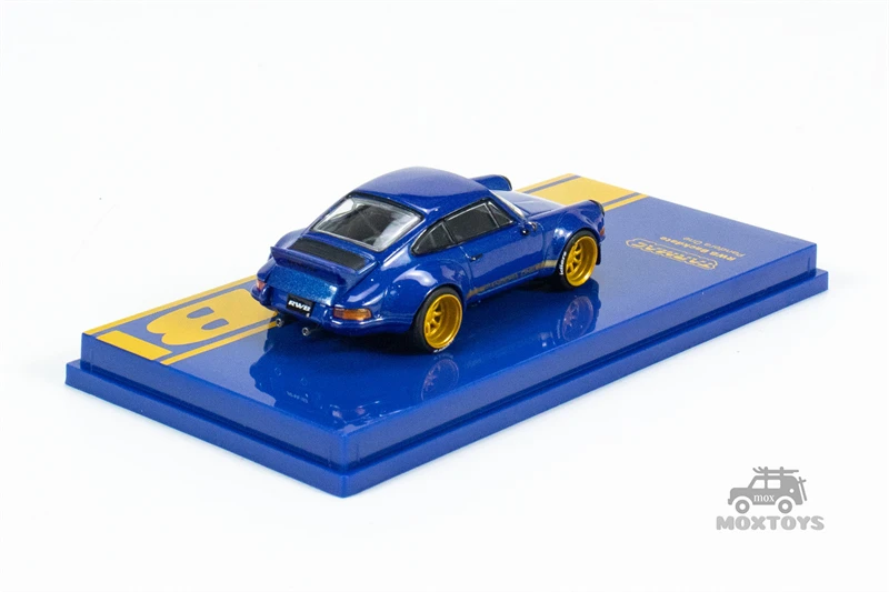 Tarmac Works 1:64 RWB Backdate Pandora One blue Diecast Model Car