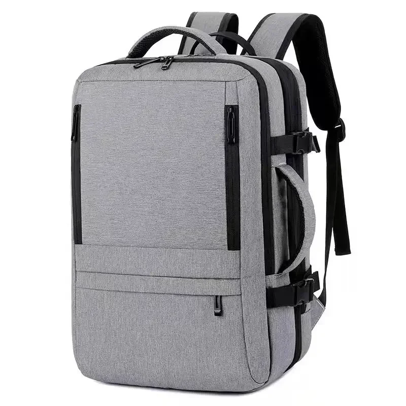 Mochila Expandible De Gran Capacidad, Puerto De Carga Usb, Bolsa Para Portátil De 17 Pulgadas, Impermeable, Para Viaje De Negocios, 40L - AliExprs