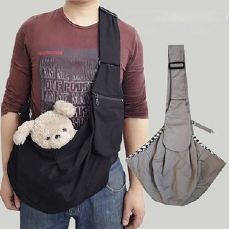 Pet Foldable Shoulder Bag Dog and Cat Internal and External Crossbody Bag Large Capacity Pet Outdoor Carrying Supplies