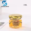 25ml Honey Pot Wedding Thank You Gift Jars with Lid Lable Paper Hang Tags for Handmade Items Mini Jam Container Glass Bottle 4