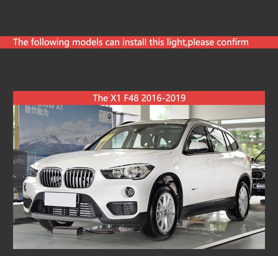 Lampe Led D'ambiance Lumineuse Pour Voiture, Panneau De Porte, Tableau De  Bord, Éclairage D'ambiance Pour Bmw X1 F48 2015 – 2022, Contrôle Par  Application - Lampe Décorative - AliExpress