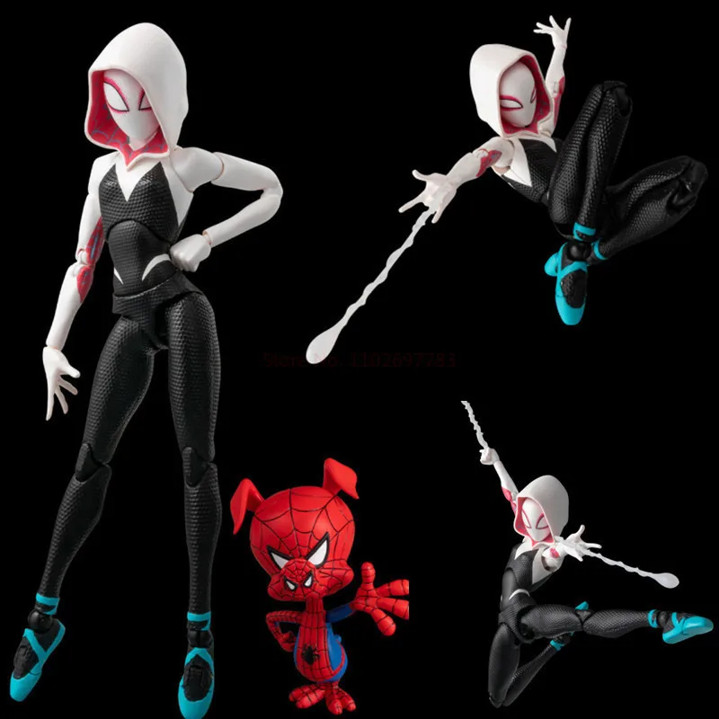 

Фигурка Человека-паука из аниме Shf Gwen, искусственная фантазия во вселенной, Gwen Stacy, фигурки героев, подарок