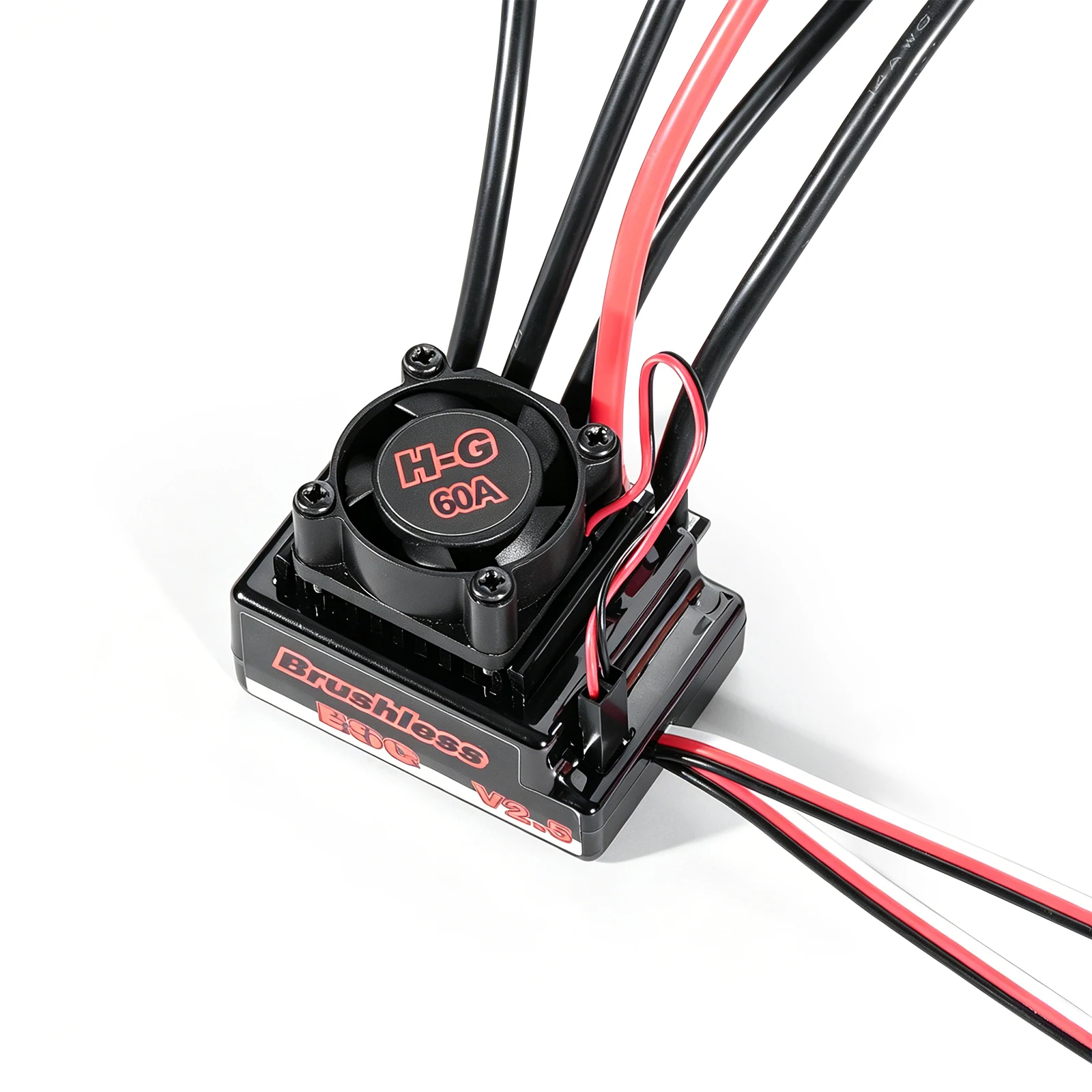 ESC Brushless 60A H-G60A 2-3S pour Voiture RC Wltoys WPL 1/10