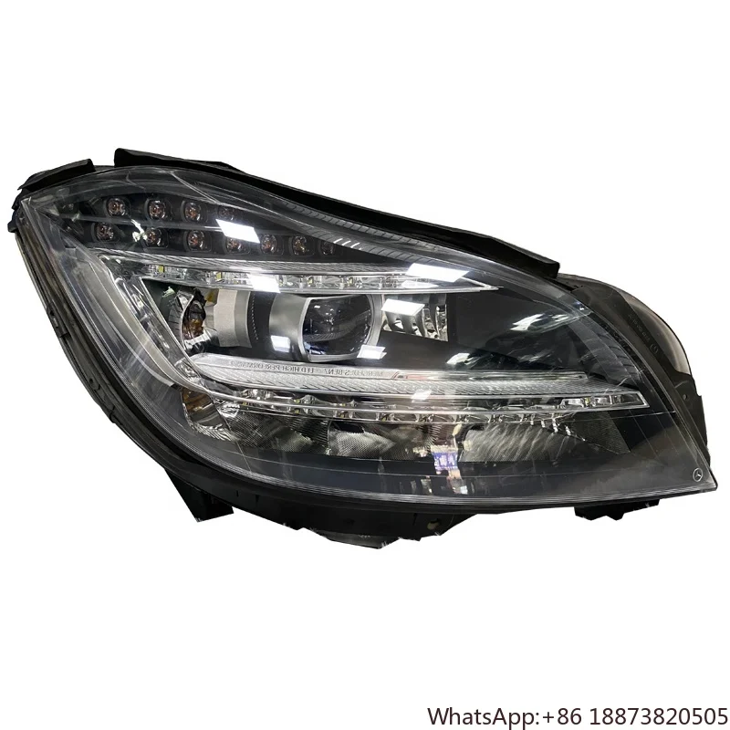 Original Car Parts with 2 Modules Headlamp 2015- for Benz CLS218 LED Headlight Assembly