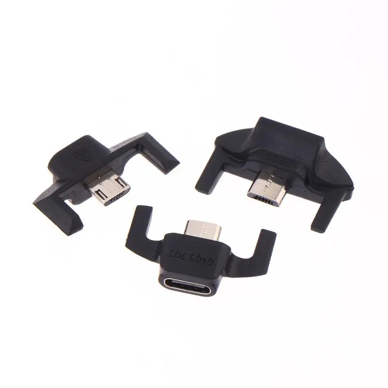 GPW G903 G502 무선 G703 마우스 용 범용 어댑터 안드로이드 마이크로 USB 헤드 교체 마우스 수리 부품 액세서리