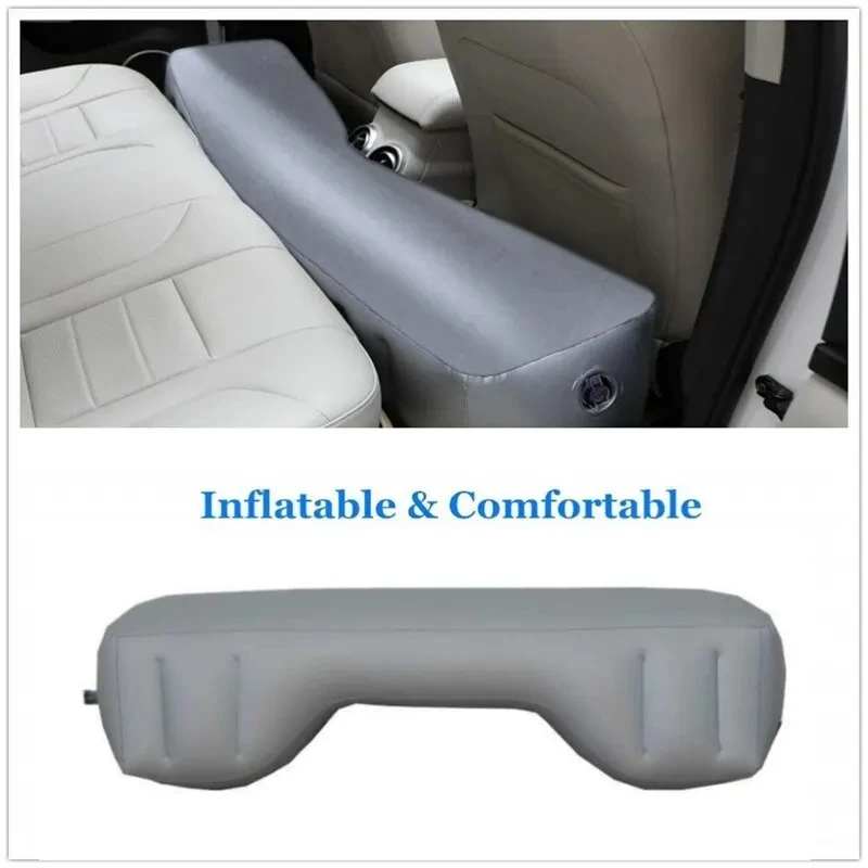 Materasso Gonfiabile da Viaggio per Auto, Letto ad Aria per Sedile Posteriore, Accessori per Auto, Imbottitura per Spazi tra i Sedili, Articolo Essenziale per Campeggio e Viaggi a Lunga Distanza - Image 4