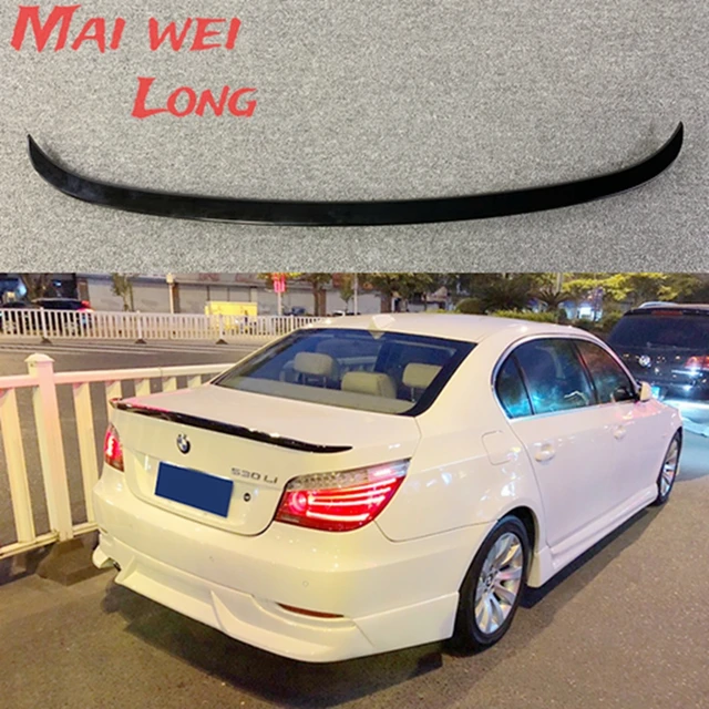 Rear Trunk Lid Car Spoiler Wings Tuning Part Accessories For BMW 5 Series M5  E60 520 525 528 2004 05 06 07 08 09 10 Glossy Black - AliExpress