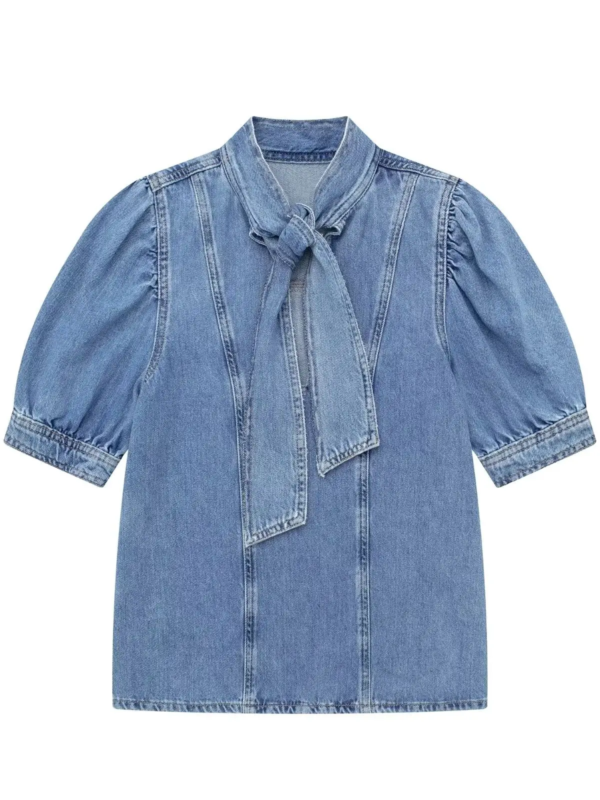 

MYDR 2023 NEW Summer Women Solid Color Sequined V-Neck Slim Casual Vintage Sweet Streewear Top