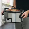6 Quart Slow Cooker Programmable Slow Cooker with Digital Timer Stainless Steel Slow Cooker 3