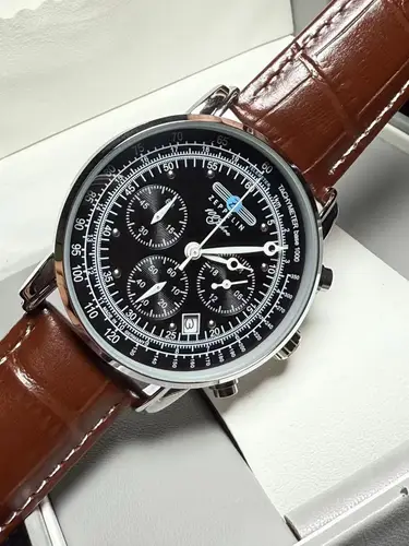 Zeppelin Airship Automatic Mens Watch Retro Business Commemorative Gift Fashion Leisure Timepiece Case New Watch - Image 5