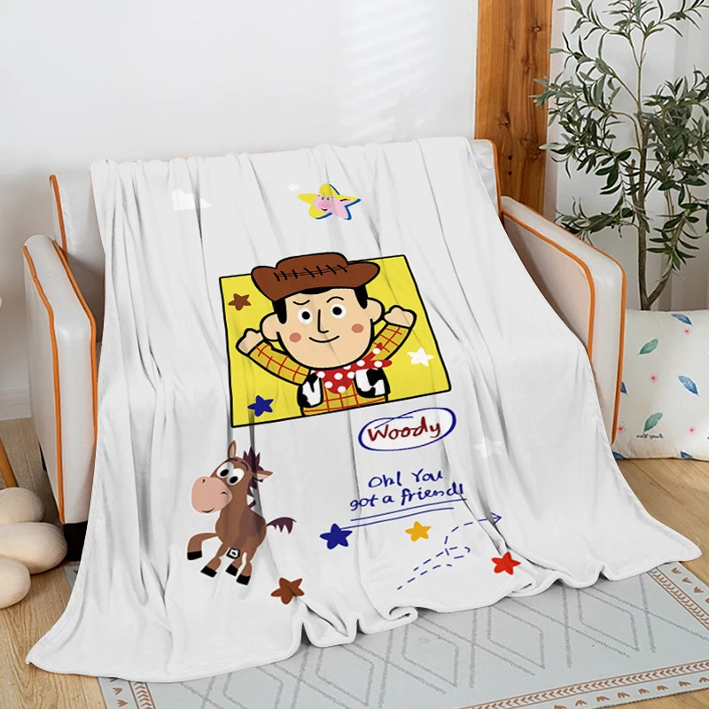 

Bed Blanket Sofa Winter T-Toy Storys Double Bed Blankets King Size Blanket Fluffy Soft Blankets Warm Knee Microfiber Bedding Nap
