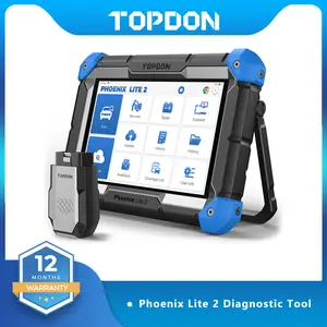 atFoliX 2x protective film compatible with Topdon Phoenix Lite 2 armored  film matt & shockproof