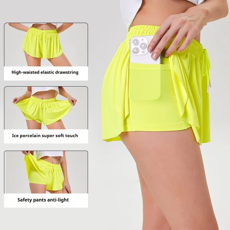 Athletic Shorts Women Gym Yoga Workout Running Tennis Comfy Skort Casual Parent-child Dress Short Skirt Children's Girls Pants sports shorts running shorts yoga shorts workout shorts