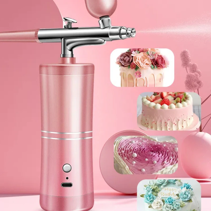 Airbrush-Kit Rechargeable Cordless Airbrush for Art Makeup Model Painting