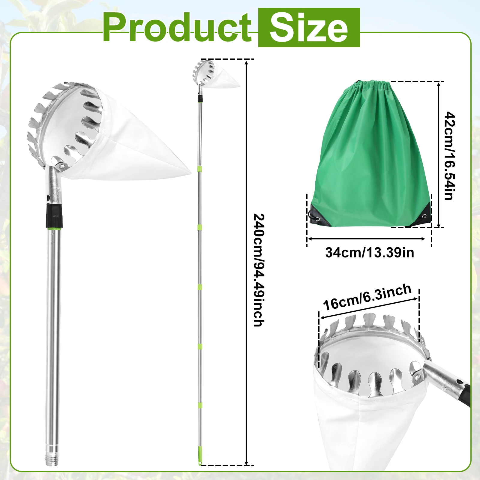 2.4M Fruit Picker