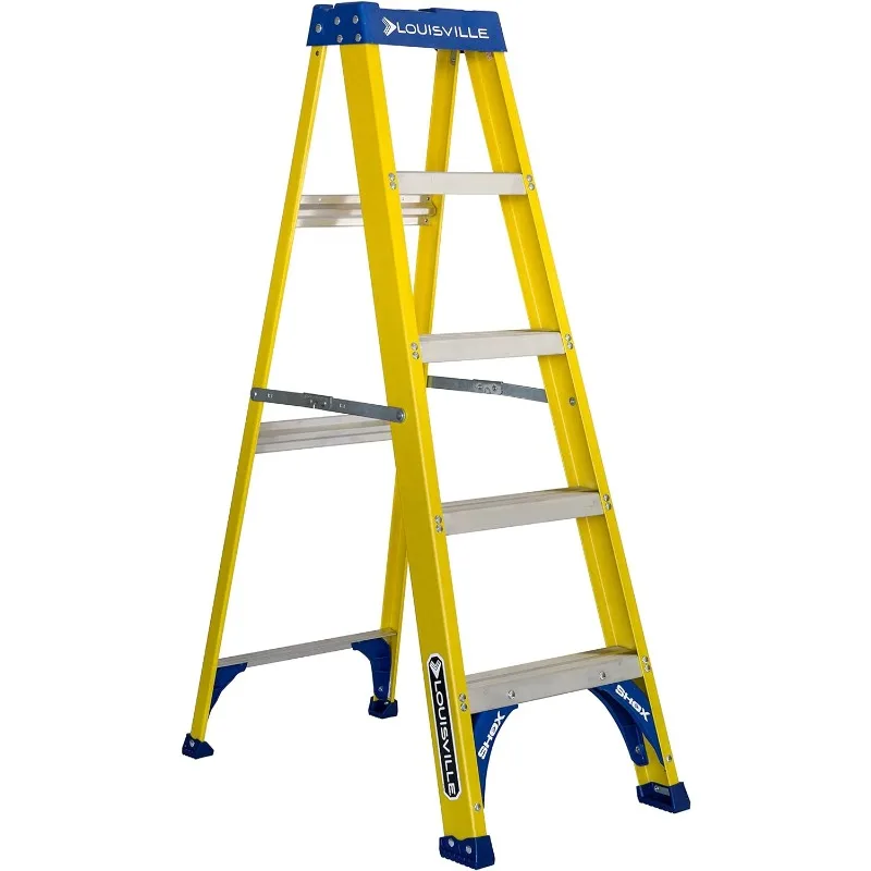 FS2005 Fiberglass Step Ladder, 5-Feet/250lb, Yellow