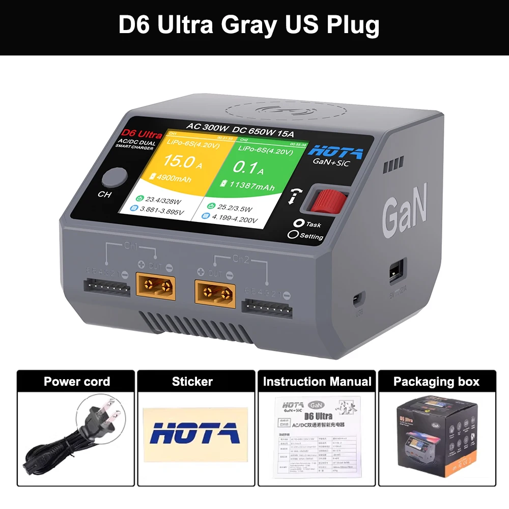 D6 Ultra Gray US