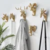 Wall Mounted Hooks Animal Head Rack Coat Caps Wall Hanger Horse Giraffe Elk Elephant Hooks Decorative Decor Bathroom Accessories 5