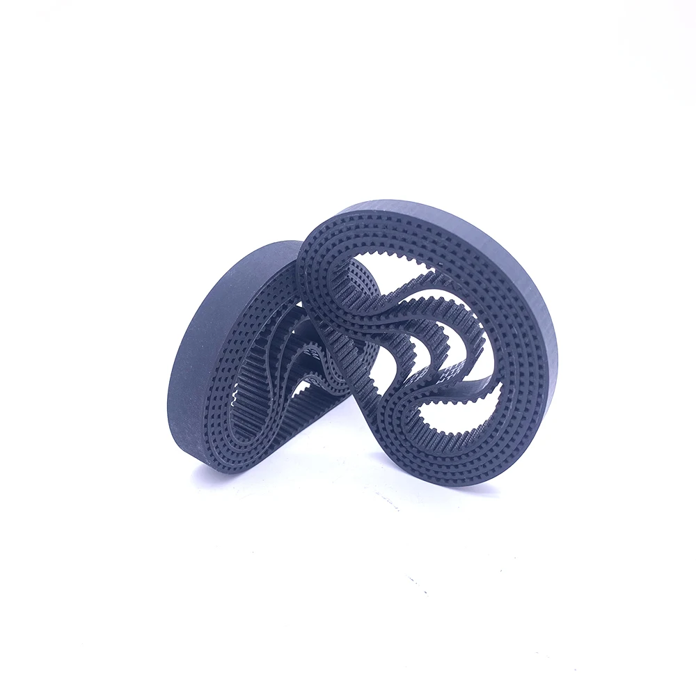 HTD 2M Timing Belt Closed Loop Rubber Belt Width 4 6 10 15mm Length 118mm-376mm HTD 2M Synchronous Conveyor 3D parts rubber belt transmission drive belt synchronous belt
