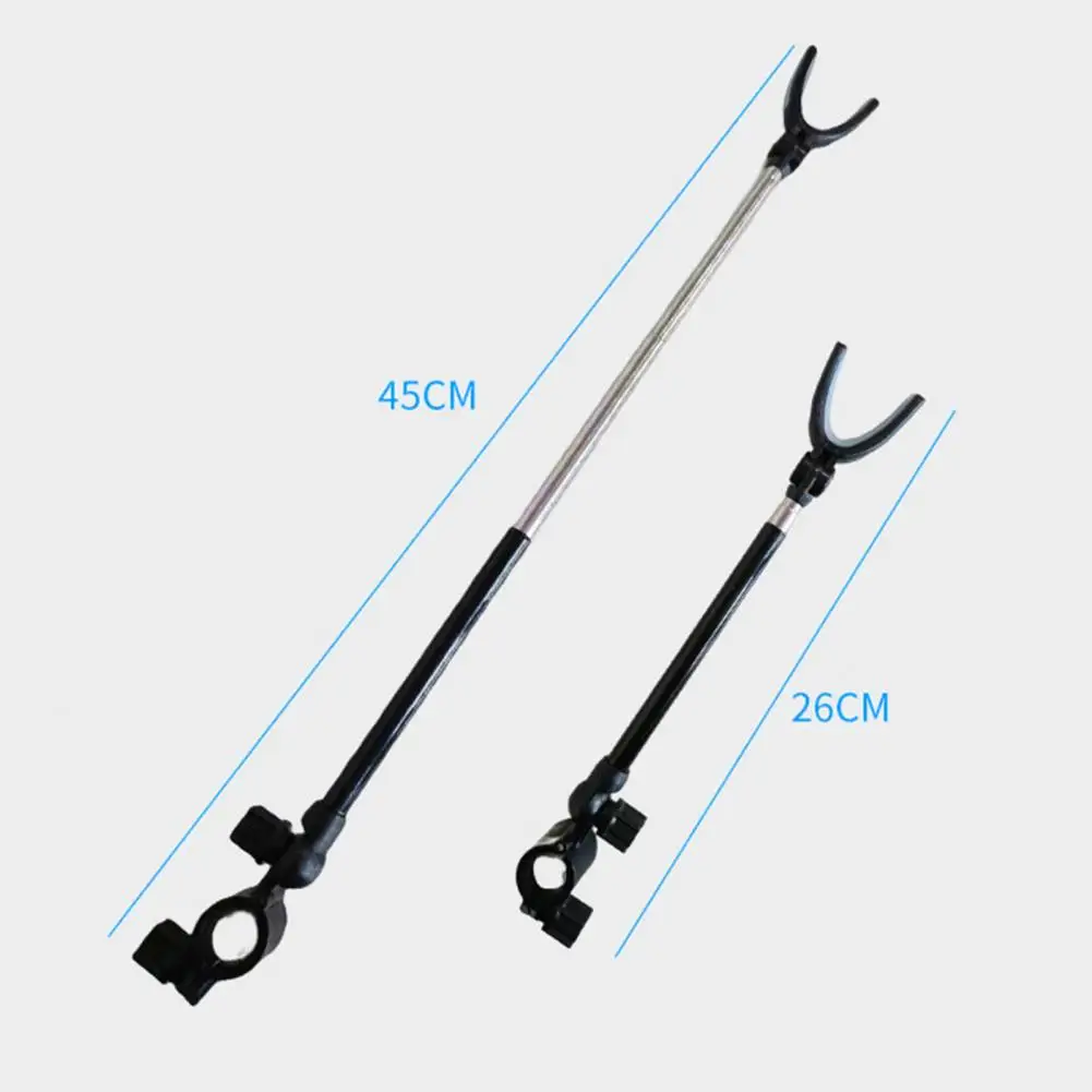 Sturdy Fishing Rod Holder 90 Degree Rotation Fix Wide Adaptability Rest  Butt Pole Stick Support Stand - AliExpress