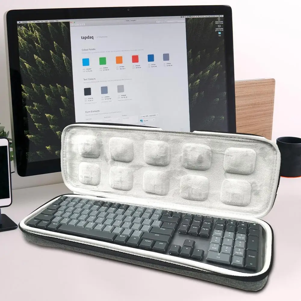 MX Mini Teclado Mecânico Hard Storage Inner Pouch Protector