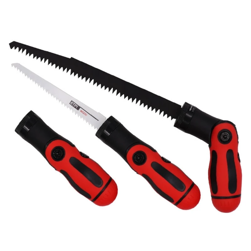 Hand saw handheld saw Handsaw Handle Wood Metal Cutting Reciprocating Sawing Driving Screwdriver Bit Handle Adapter M4YD