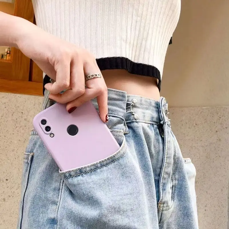 Premium Liquid Silicone Case with Camera Protection - Original Cover