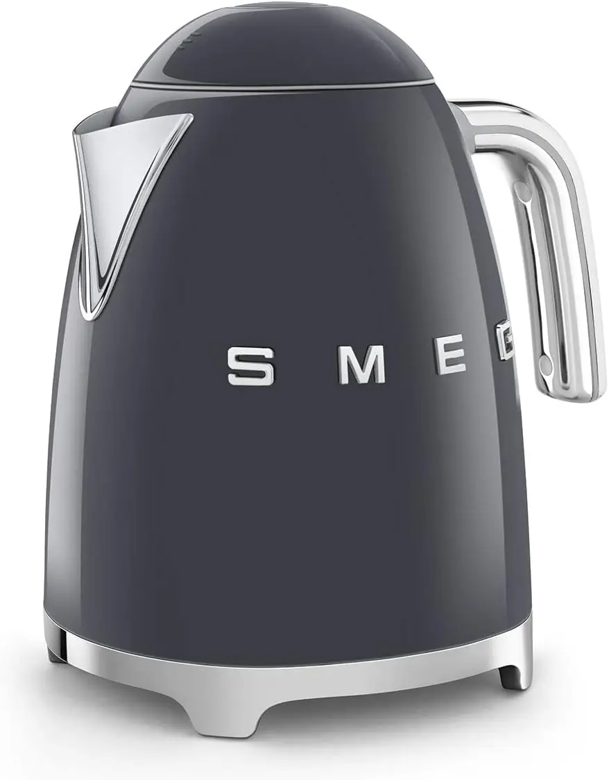 50's Retro Style 7 Cup Electric Kettle, Slate Grey KLF03GRUS