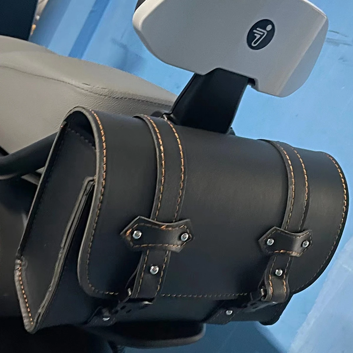 Motorcycle PU Leather Saddlebag Luggage