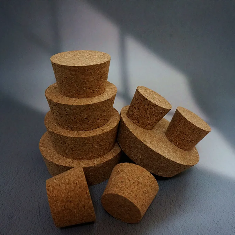 Lab Bottle Stopper 2Pcs/lot Synthetic Cork Lid for Test Tube Glass Jar Wine Bottle