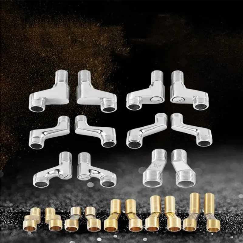 Shower Faucet Install Parts brass material bathtub wall supply line for bathroom bathtub faucet wall mounted faucet accessories