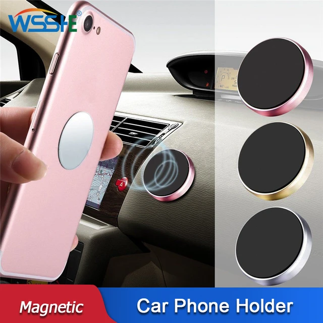 Soporte magnético de teléfono para coche, accesorio portátil para IPhone  12, 11 Pro max, GPS - AliExpress