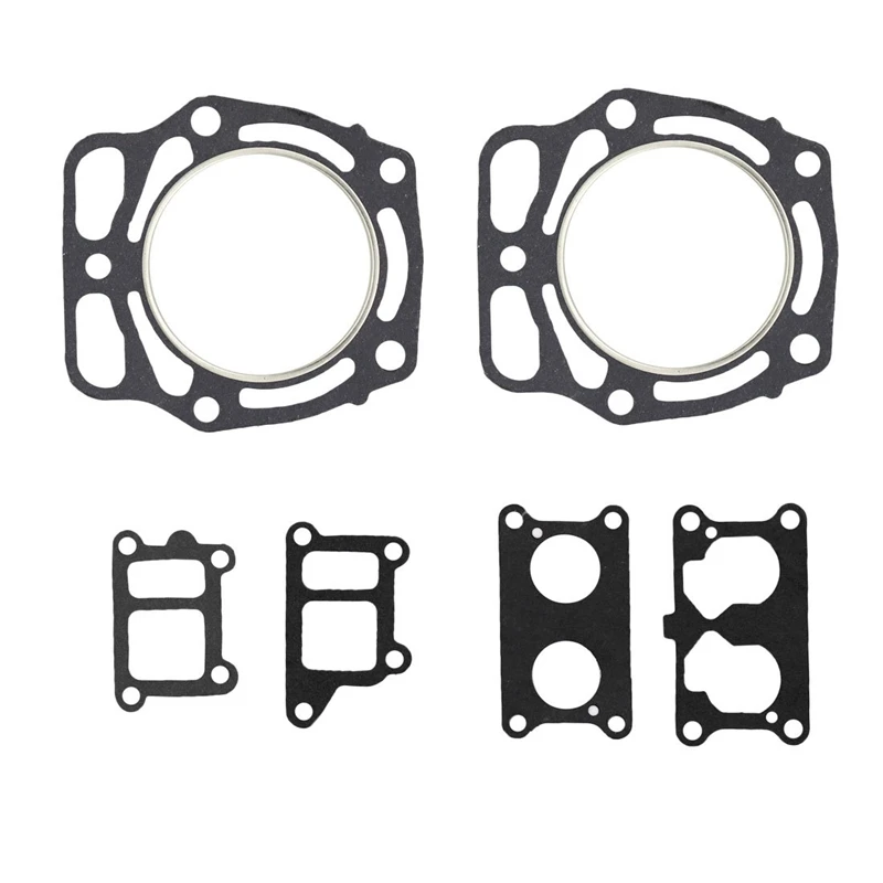 Engine Rebuild Complete Gasket Kits w/ 2 Oil Seals For Kawasaki Mule Gas KAF620 11004-2107