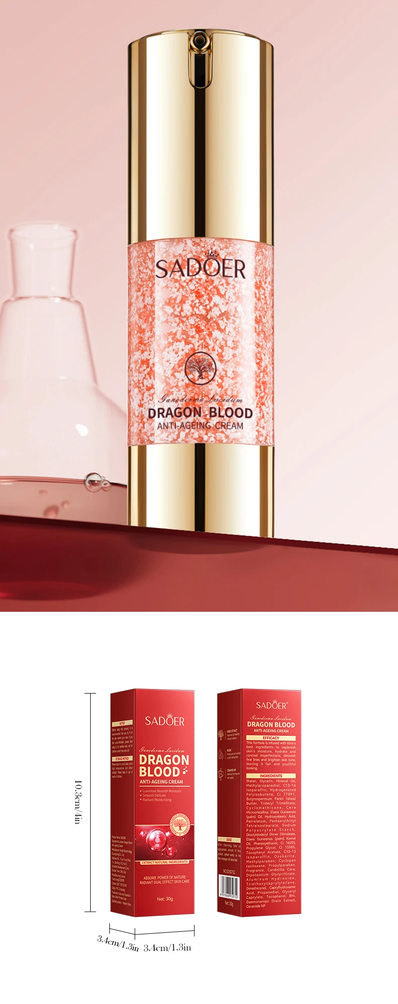 Moisturizing Face Cream/Serum Nourishing Moisturizing Lightening Blood-activating skin care