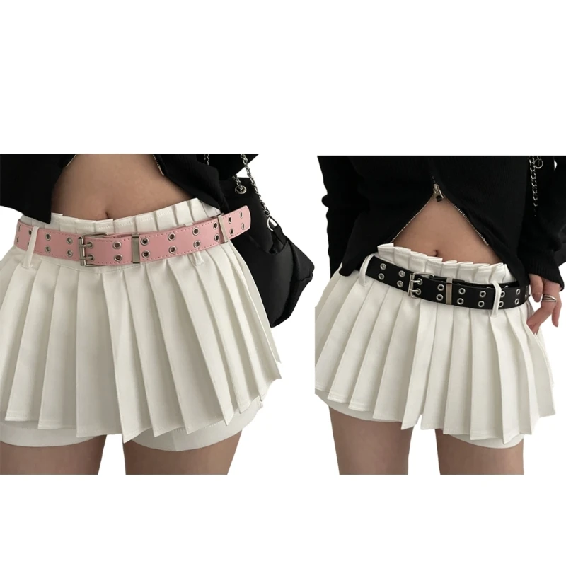 

Fashion Teens Pin Buckle Belt Adjustable Buckle Waist Strap for Dresses Shirt