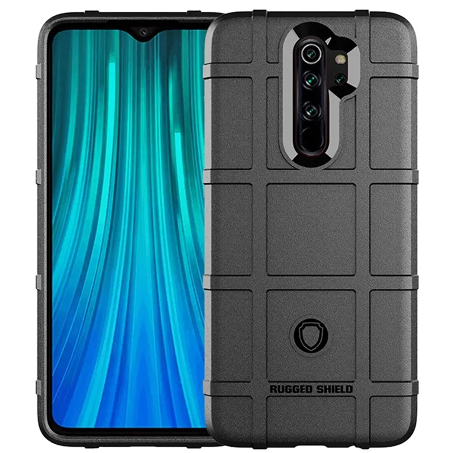 For Xiaomi Redmi Note 8Pro Armor Shield Case Soft Silicone Back Cover for xaomi redmi note8 pro Anti Knock Matte Phone Cases 3