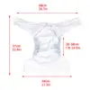 Adjustable Adult Cloth Diaper Washable Incontinence Odor Free for Old People 4