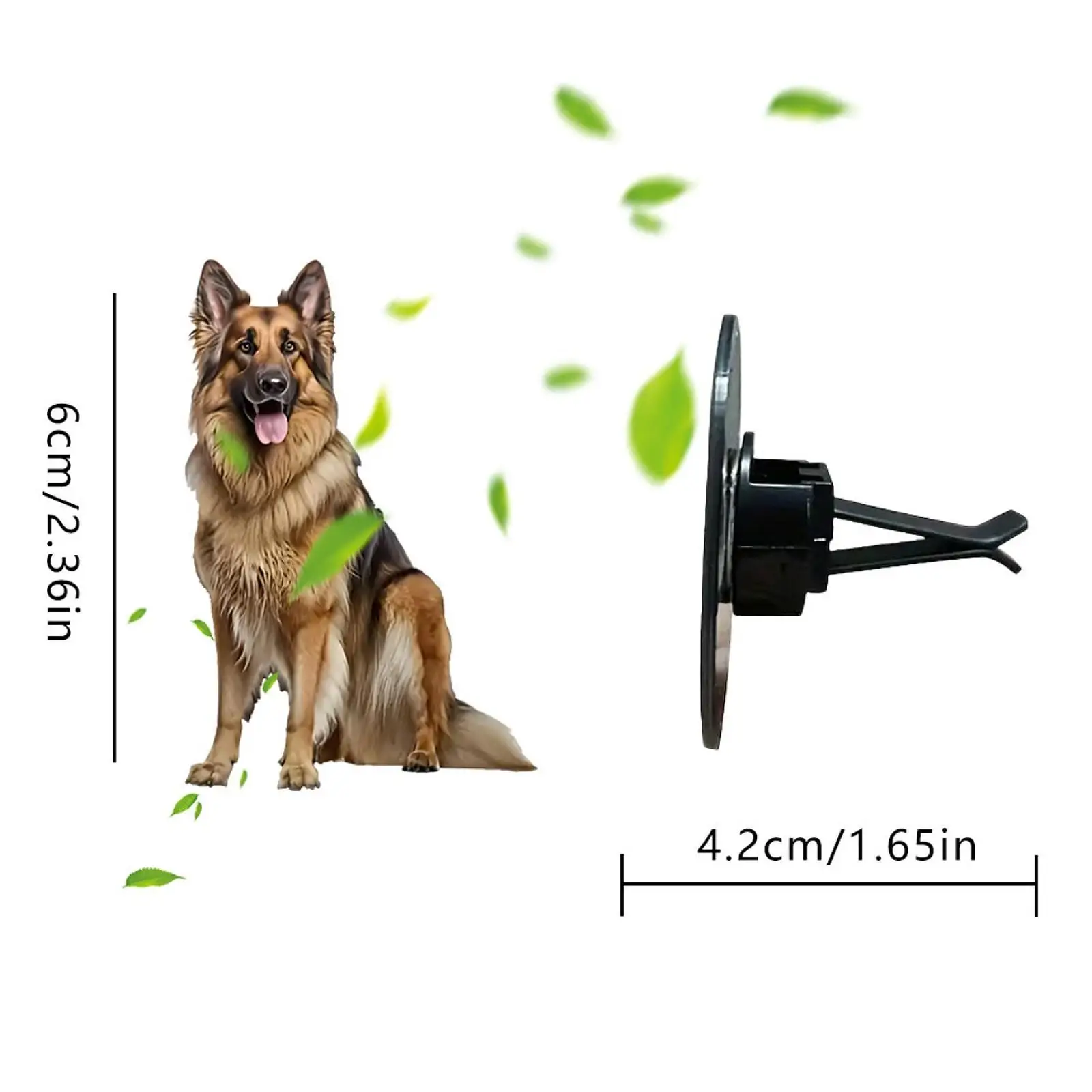 Car Fragrance Vent Clip Auto Air Outlet Diffusers Fragrance Diffusers Friend Gift Scented Dog Ornament Car Interior Decoration