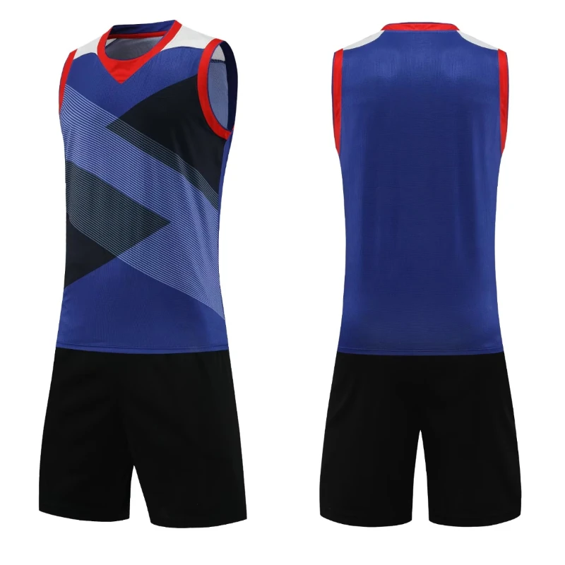 Sleeveless Volleyball Uniforms for Men Women Children Summer Badminton Table Tennis Ping Pong Training Jersey Fitness Sportwear