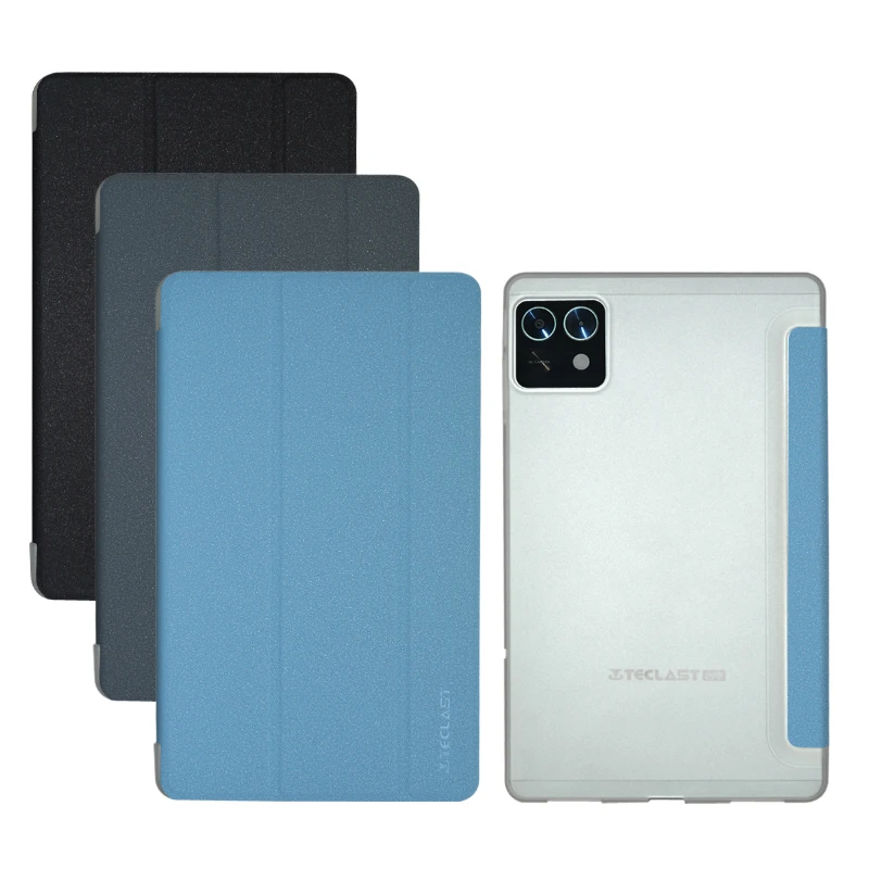 Slim Tri-Fold Stand Cover with Soft Back