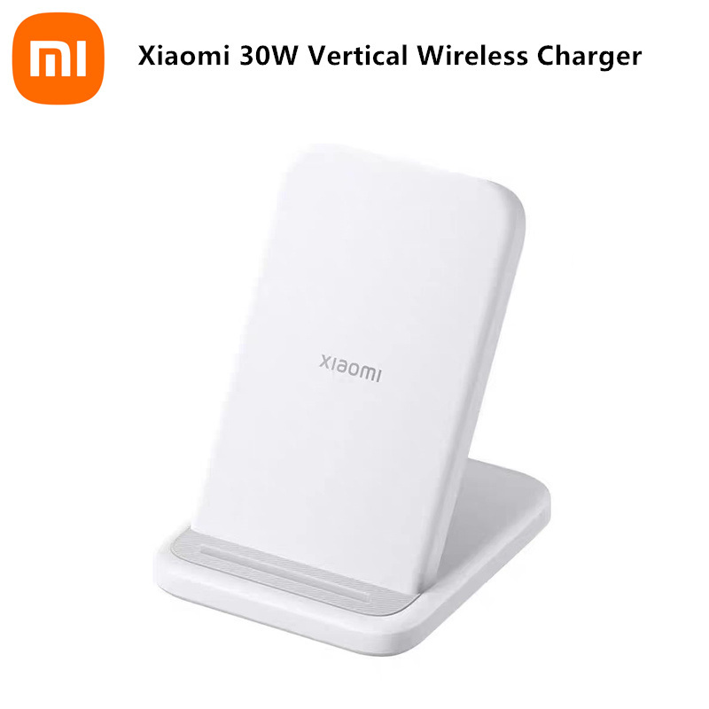 Xiaomi Mi 30W Vertical Wireless Charger Fast Charging For Xiaomi 14/13/12/11 Series For Redmi K70/K60 Series For iPhone Series