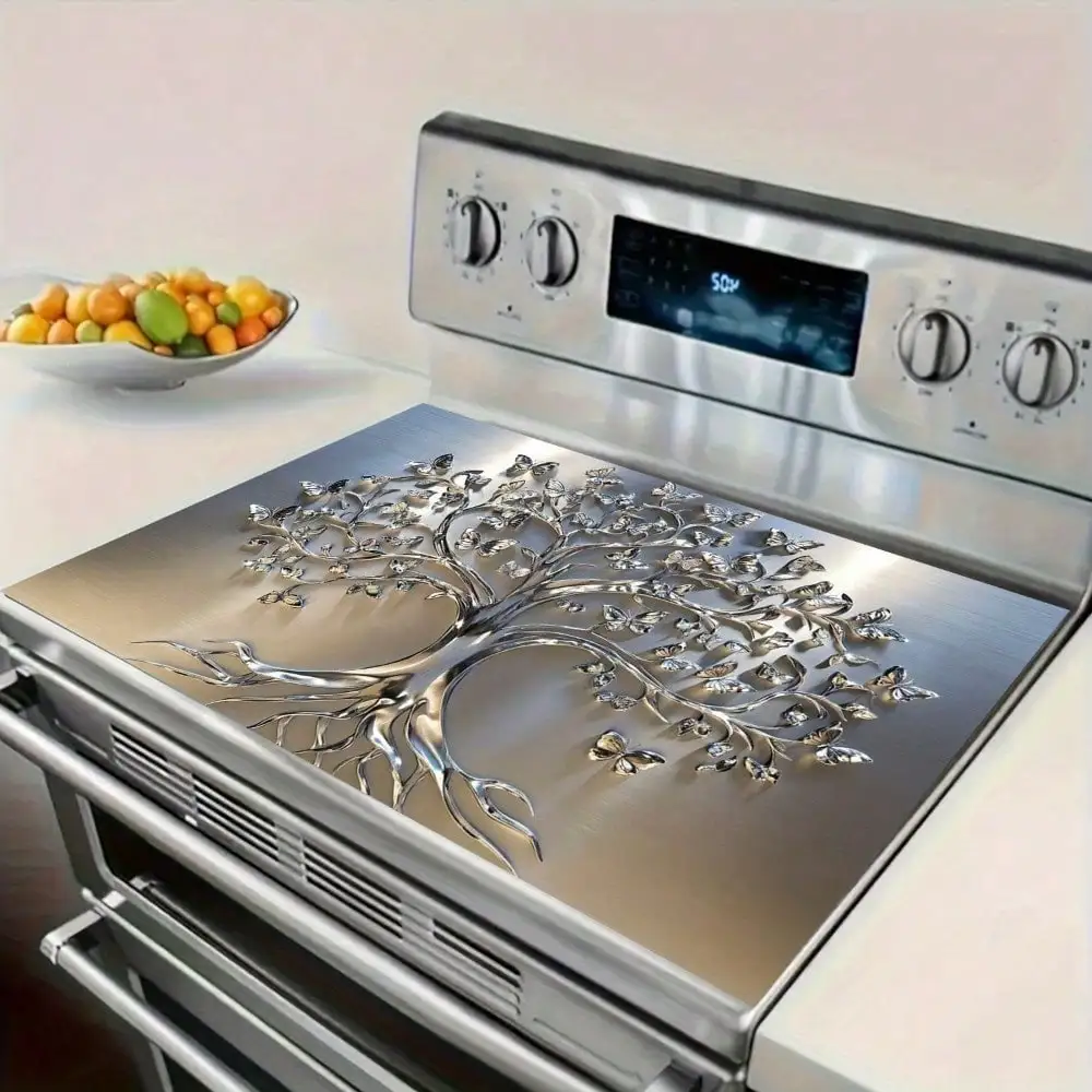 Tapis de cuisinière en caoutchouc flexible pour cuisine