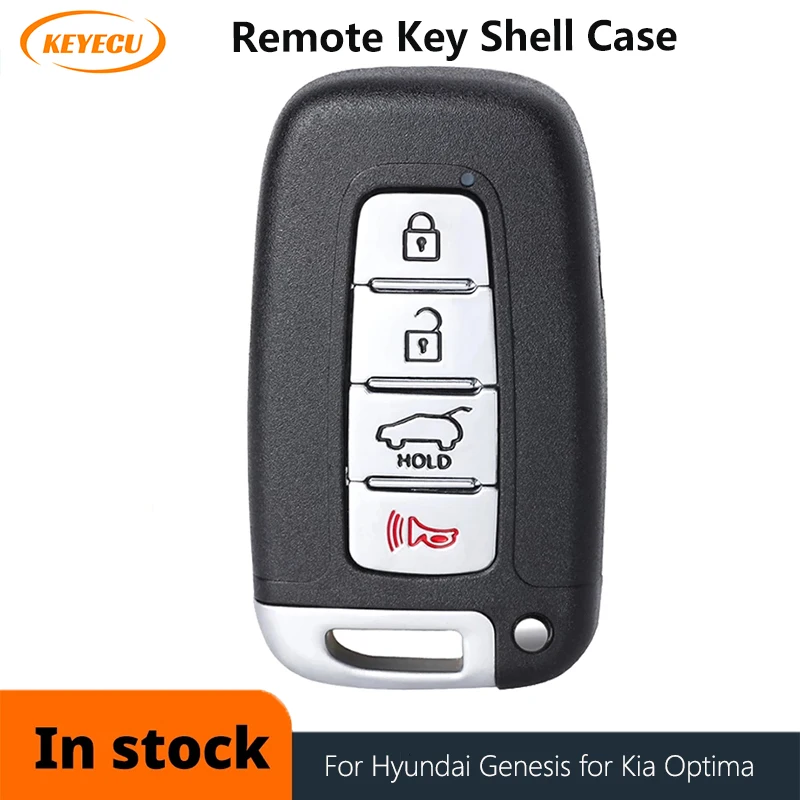 4 Button Silicone Smart Key Case Cover 1Pcs For Kia Optima K5 2014 2017