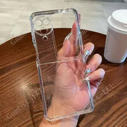 Custodia posteriore in silicone TPU antiurto e anti-fall per smartphone da 6,8 pollici